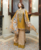 0U3PEDY25V26 3 Piece Embroidered Lawn Suit Sapphire Brand Original Fabrics