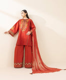 0U3PEST25V24 3 Piece Embroidered Cotton Jacquard Suit Sapphire Brand Original Fabrics