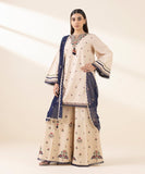 0U3PEST25V28 3 Piece Embroidered Lawn Suit Sapphire Brand Original Fabrics