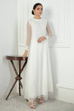 Plain Chiffon Frock PR-578 Baroque Brand Original Fabrics