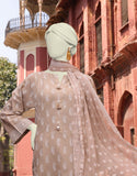 Beige 3PC | JLAWN-S-24-178 Junaid Jamshaid Brand Original Fabrics
