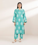 Printed Crosshatch Shirt 2PRDY25V231S Sapphire Brand Original Fabrics