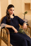Azure Twilight Tides Luxury Premium Cambric 2024