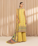 U3FELX25V216 3 Piece Embroidered Cotton Net Suit Sapphire Brand Original Fabrics