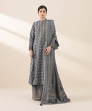 U3PEJQ25V213 3 Piece Embroidered Jacquard Suit Sapphire Brand Original Fabrics