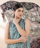 U3PEJQ25V215 3 Piece Embroidered Jacquard Suit Sapphire Brand Original Fabrics
