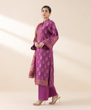 U3PEJQ25V217 3 Piece Embroidered Jacquard Suit Sapphire Brand Original Fabrics
