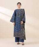 U3PEJQ25V218 3 Piece Embroidered Jacquard Suit Sapphire Brand Original Fabrics