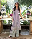U3PEJQ25V219 3 Piece Embroidered Jacquard Suit Sapphire Brand Original Fabrics