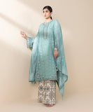 U3PEJQ25V222 3 Piece Embroidered Jacquard Suit Sapphire Brand Original Fabrics