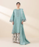 U3PEJQ25V222 3 Piece Embroidered Jacquard Suit Sapphire Brand Original Fabrics