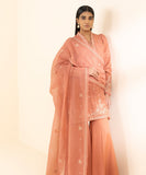 U3PEST25V216 3 Piece Embroidered Cotton Jacquard Suit Sapphire Brand Original Fabrics