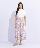 Floral Print Skirt WBTMS25V2026 Sapphire Brand Original Fabrics