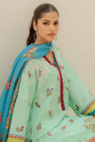 Embroidered Shirt Shalwar Dupatta - 1255 Zellburry Brand Original Fabrics