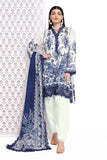 CS240801 White Khaadi Brand Original Fabrics