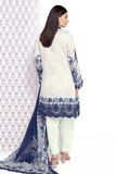 CS240801 White Khaadi Brand Original Fabrics