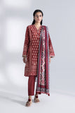 U3 DY22V8 2 1 3 Piece - Printed Khaddar Suit Sapphire Brand Original Fabrics