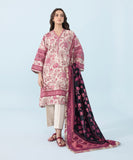 Sapphire U3PE-SG23V9-6 3 Piece Embroidered Cotton Satin Suit Winter Collection