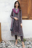 Cross Stitch Teal Lattice - 3pc Khaddar Printed  Khaddar & Linen Collection