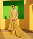 Nishat Linen 3 Piece - Gold Embroidered Suit - 42301399 Ramadan Summer Edition