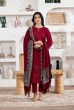 Nishat Linen Embroidered Suit 42303045 Winter 3 Pcs Collection