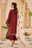 DL-0265 Maroon Dhanak Brand Original Fabrics