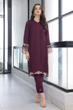 Afrozeh Daisy Glow La Fuschia Luxury Formal Collection