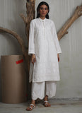 Chikankari Embroidered Kurta Image Brand Original Fabrics