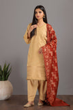 Cream Jacquard Jhs233p04 Bonanza Satrangi Brand Original Fabrics