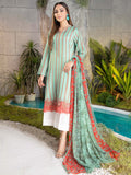 Nishat Linen 42201470 Green Orange Mid Summer 2022