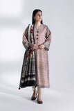 U3 CL22V8 6 1 S 3 Piece - Printed Khaddar Suit Sapphire Brand Original Fabrics
