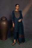 U3E CL22V8 19 1 3 Piece - Embroidered Khaddar Suit Sapphire Brand Original Fabrics