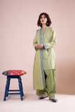 A22146 Green Khaadi Brand Original Fabrics