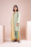 A22147 Green Khaadi Brand Original Fabrics