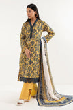 Aca22211 Yellow Khaadi Brand Original Fabrics