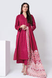 A C ACA22301 Pink Khaadi Brand Original Fabrics