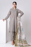 A C ACA22302 Beige Khaadi Brand Original Fabrics