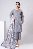 A C ACA22302 Grey Khaadi Brand Original Fabrics