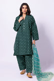 AJ22301 Green Khaadi Brand Original Fabrics