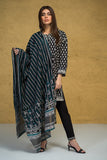 Ala22204 Black Khaadi Brand Original Fabrics