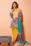 Ala22218 Yellow Khaadi Brand Original Fabrics