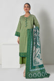 A L ALA22302 Green Khaadi Brand Original Fabrics