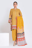 A L ALA22304 Mustard Khaadi Brand Original Fabrics