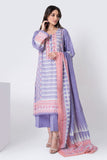 A L ALA22305 Purple Khaadi Brand Original Fabrics