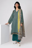 A L ALA22307 Blue Khaadi Brand Original Fabrics