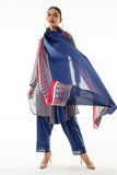 A L ALA22339 Blue Khaadi Brand Original Fabrics