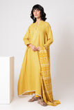 A L ALA22342 Yellow Khaadi Brand Original Fabrics