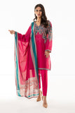 A L ALA22353 Pink Khaadi Brand Original Fabrics