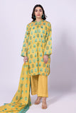 Sapphire 3 Piece - Embroidered Fine Cotton Satin Suit 3PE-SG23V1 Spring Summer Lawn Vol 1