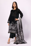 AMA23108 Black Khaadi Brand Original Fabrics